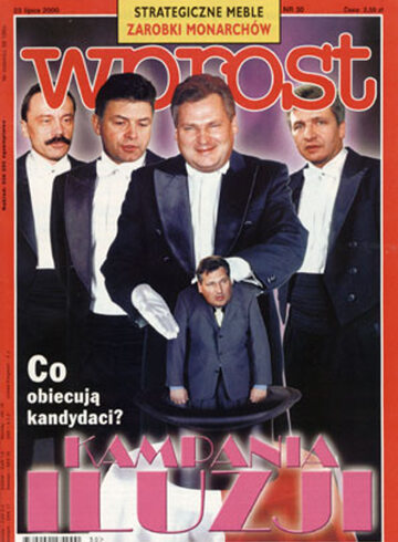 Okładka tygodnika Wprost nr 30/2000 (921)