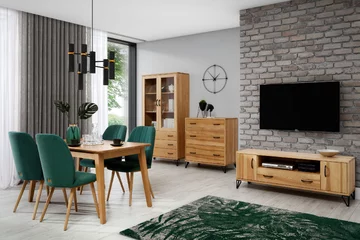 Kolekcja mebli do salonu Loft, Fabryka Mebli Unimebel 