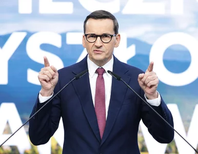Miniatura: Morawiecki o taśmach Banasia. „Nieładnie...