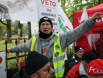 Protest przed Trybunałem Konstytucyjnym 