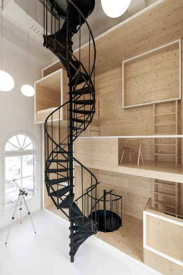 Mieszkanie w wieży w Amsterdamie, projekt i29 v2com, 863-02, i29, mieszkanie w wieży