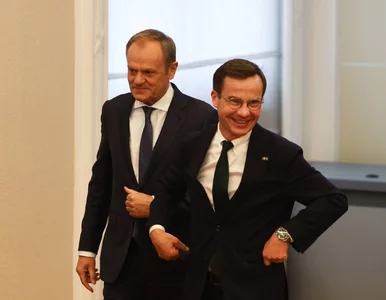 Miniatura: Krótki przekaz premiera Szwecji do Donalda...