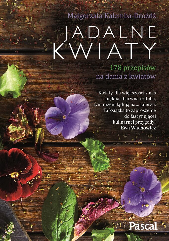 Książka "Jadalne kwiaty"