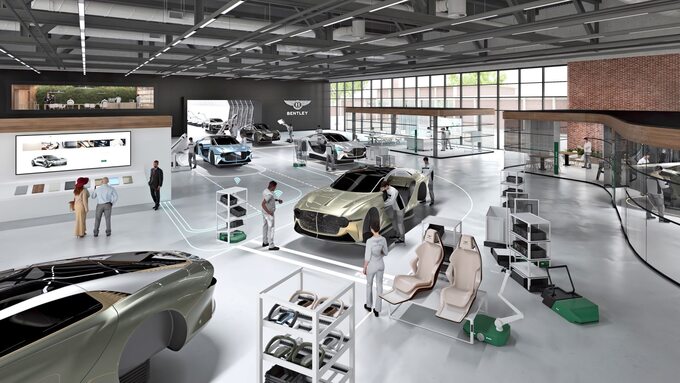Fabryka samochodów Bentley w Crewe