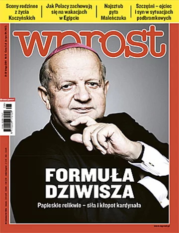 Okładka tygodnika Wprost nr 8/2011 (1463)