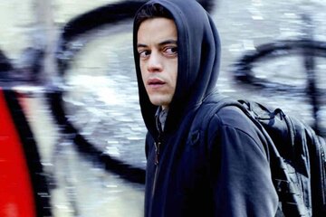 Kadr z&nbsp;serialu &bdquo;Mr. Robot&rdquo;