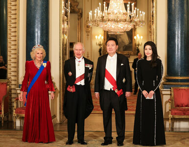 Miniatura: Król Karol ugościł prezydenta Korei...