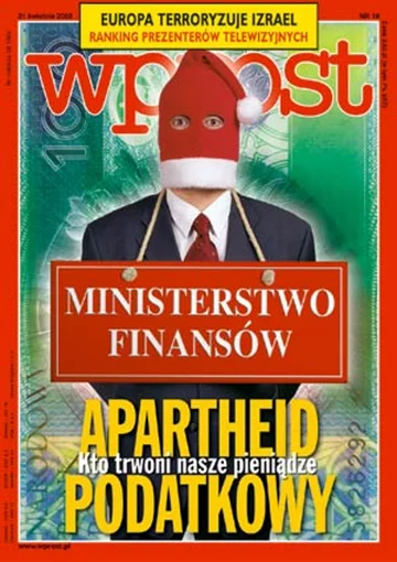 Okładka tygodnika Wprost nr 16/2002 (1012)