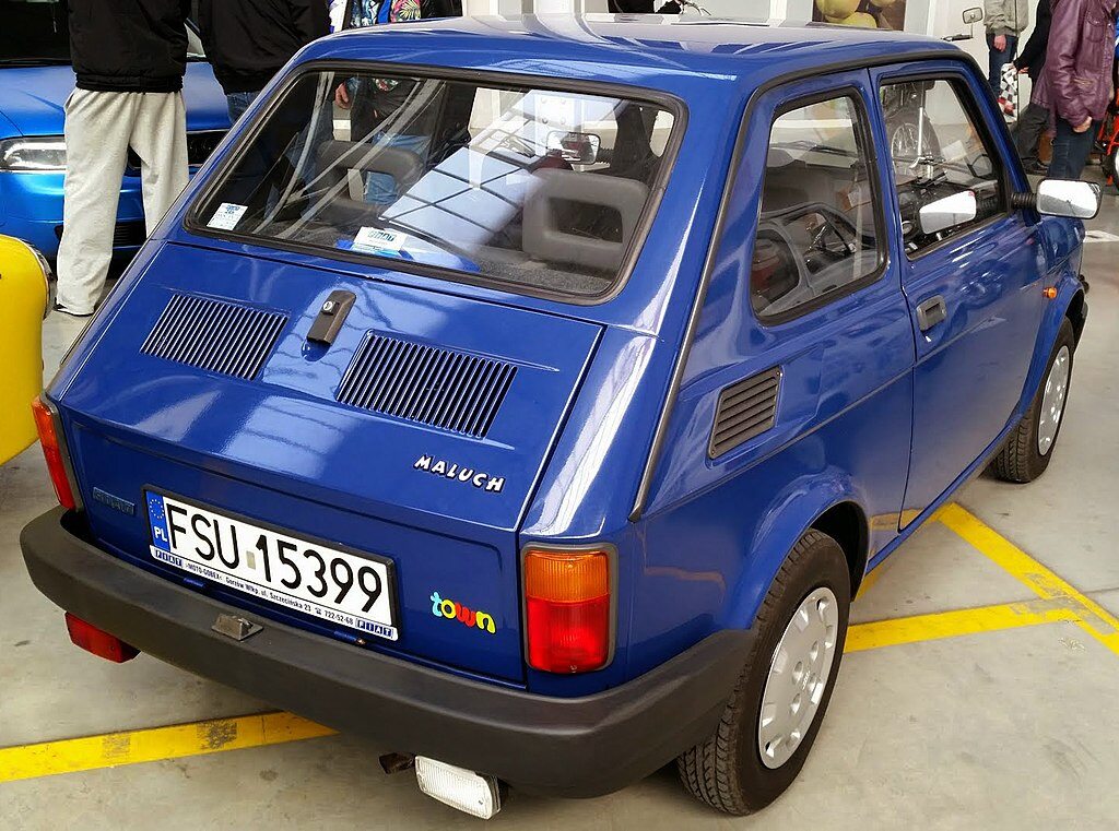 Maluch mały Fiat 126p 