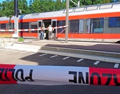 Miniatura: Atak na pasażerów pociągu. Policja...