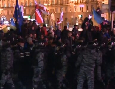 Miniatura: Polska: brutalna akcja policji w Kijowie...