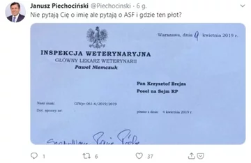 Jedna z odpowiedzi Janusza Piechocińskiego na rap prezydenta Dudy 