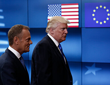 Miniatura: Tusk apeluje do Trumpa. „Make trade, not war”