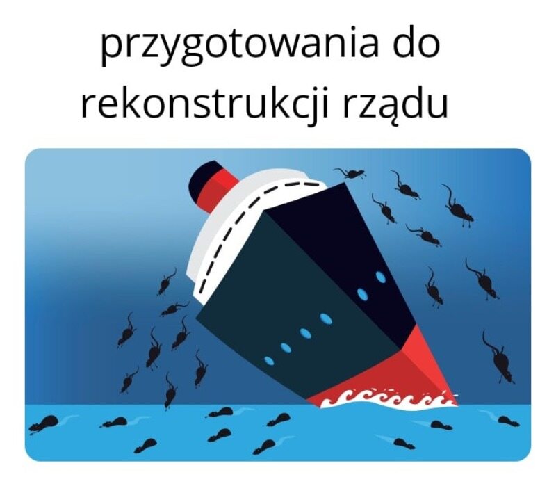 Mem komentujący sierpniową rekonstrukcję rządu 