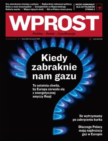 Okładka tygodnika Wprost nr 3/2009 (1358)