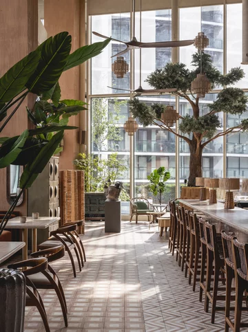 Restauracja Kitten, projekt Jolie Studio dowloadfor.press, Kitten