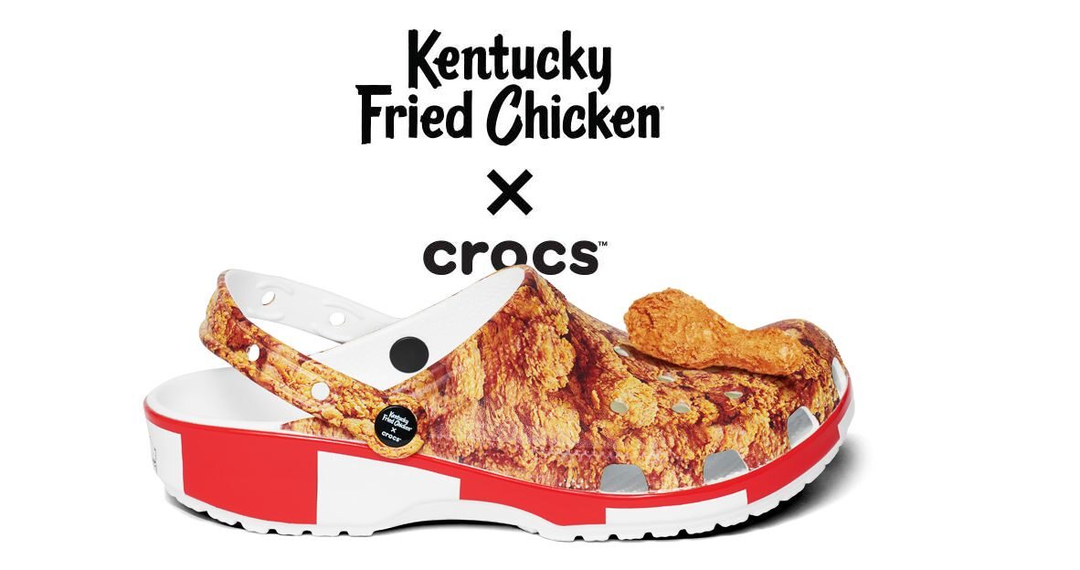 Klapki KFC x Crocs 