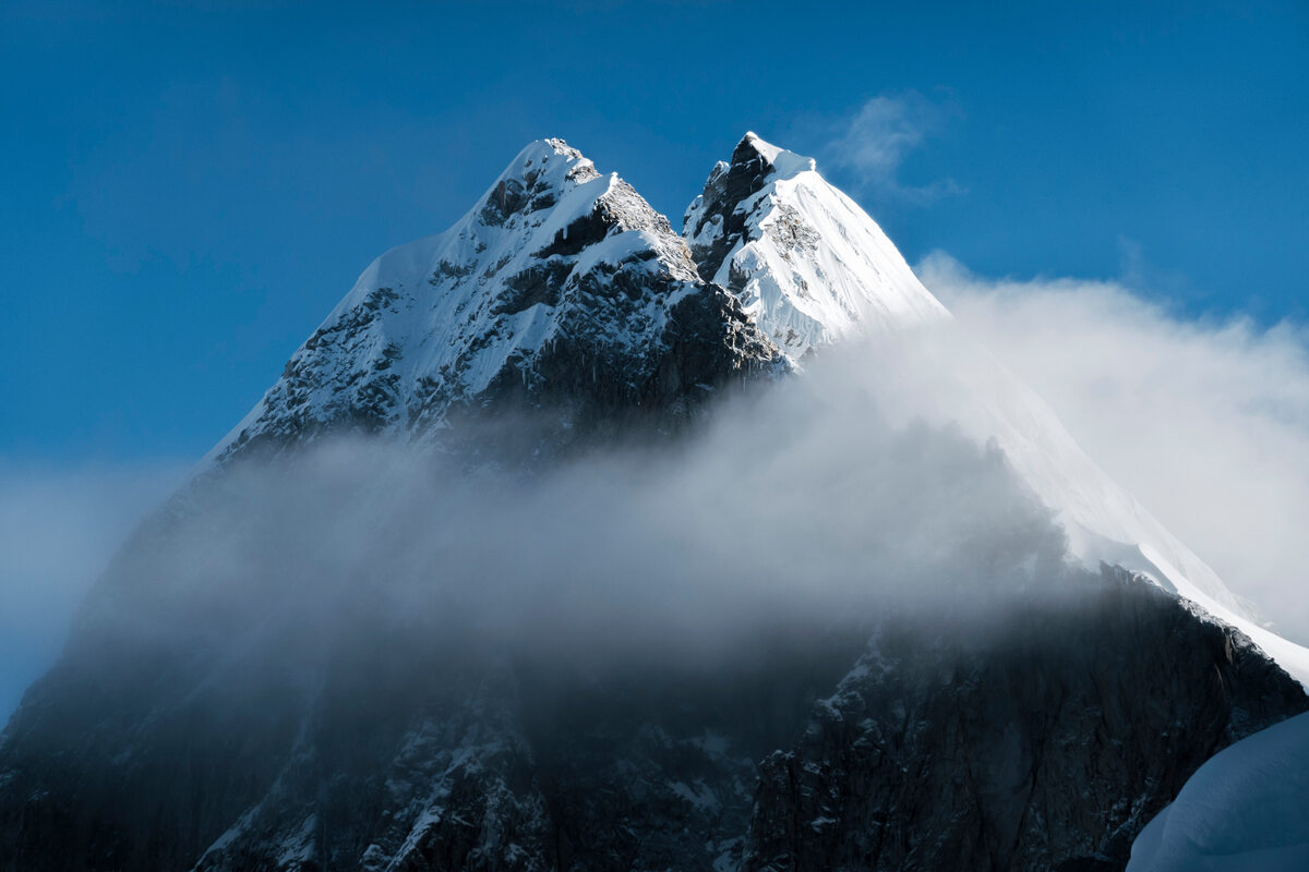 Dorga na szczyt Mount Everestu 