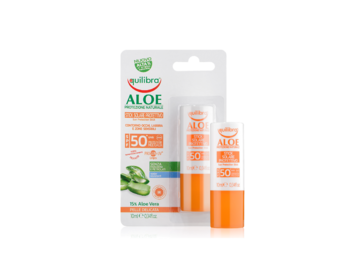 Aloesowy sztyft przeciwsłoneczny SPF 50+ UVA, UVB 10 ml Equilibra