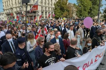 Andrzej Duda na Marszu dla Życia i Rodziny 