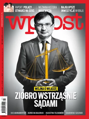 Okładka tygodnika Wprost nr 7/2017 (1774)