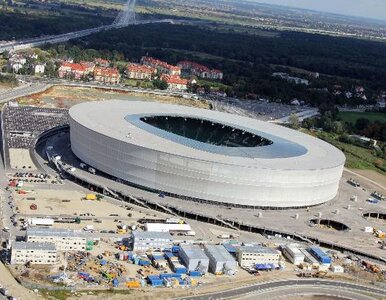 Miniatura: Euro 2012: stadion we Wrocławiu z...