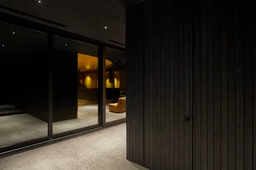 Leśny azyl miłośników sztuki, projekt Studio Jean Verville architectes v2com, 1010-16, Studio Jean Verville