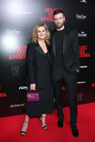 Zofia Zborowska i Andrzej Wrona na premierze filmu „Miłość, seks & pandemia” 