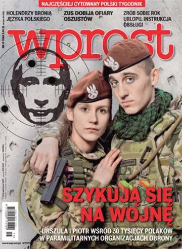 Okładka tygodnika Wprost nr 15/2015 (1674)