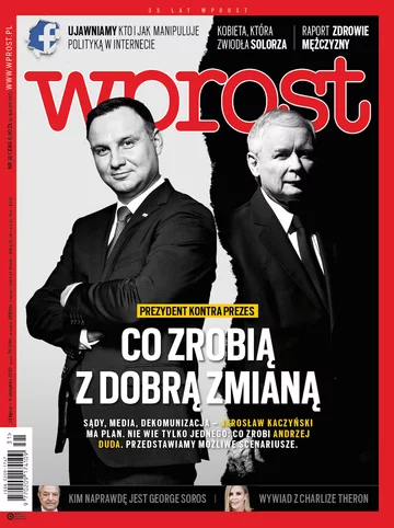 Okładka tygodnika Wprost nr 31/2017 (1797)