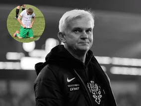 Miniatura: Syn Magiery z&nbsp;dedykacją po&nbsp;golu....