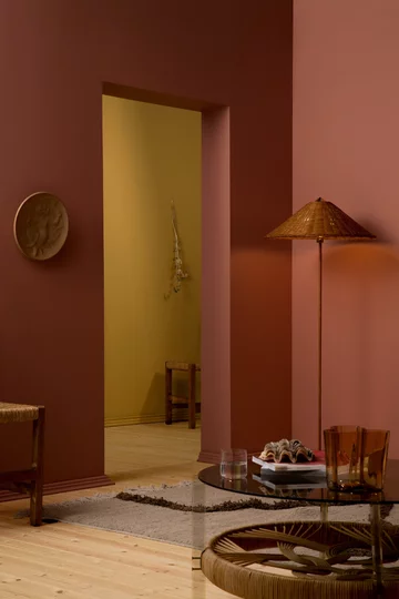 Żółty we wnętrzach 