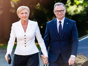 Miniatura: „Milcząca pierwsza dama”? Andrzej Duda...