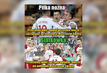 Mem po meczu Polska-Brazylia 