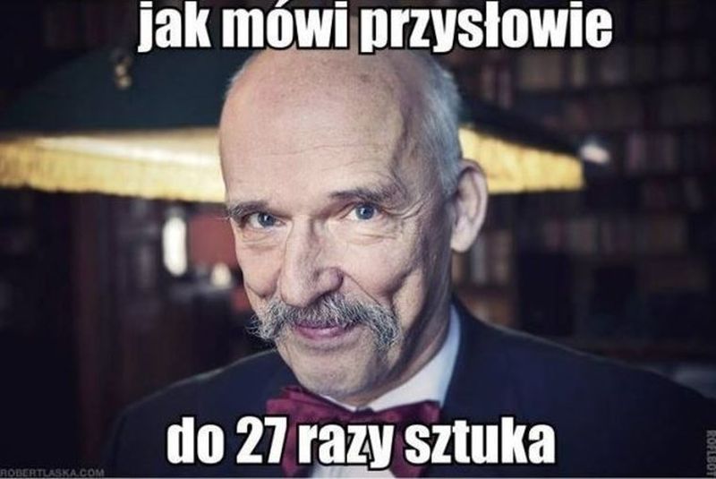 Memy z Januszem Korwinem-Mikke 