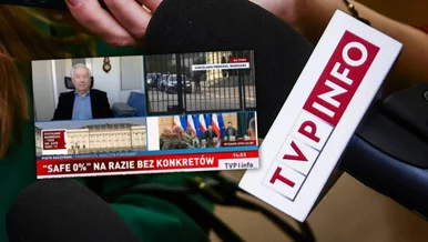Miniatura: Niezręczny moment na antenie TVP Info,...