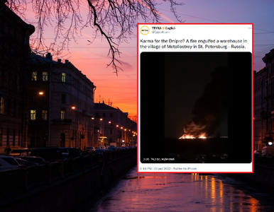 Miniatura: Ogromny pożar w Rosji. Kłęby dymu nad...