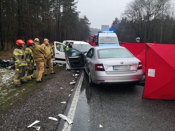 Tragiczny wypadek na&nbsp;Dk10