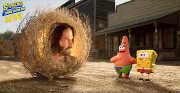 Keanu Reeves w zwiastunie „SpongeBob Film: Na ratunek” 