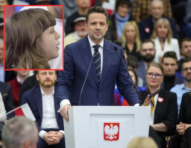Miniatura: Dziewczynka zaskoczyła Trzaskowskiego. Tak...