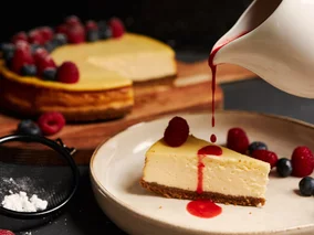 Miniatura: Sernik zawsze mi opadał. Aż dodałam...