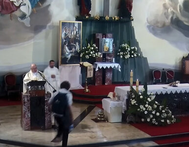 Miniatura: Profanacja podczas mszy. Jest nagranie