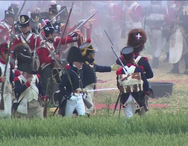 Miniatura: Wielka rekonstrukcja bitwy pod Waterloo....