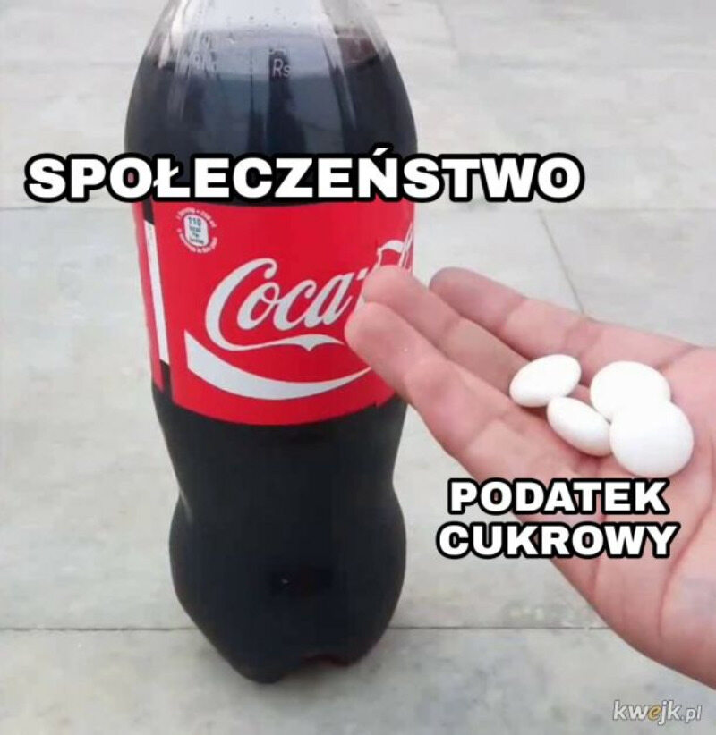 Mem po wprowadzeniu podatku cukrowego 