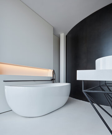 Penthouse z&nbsp;ogrodem na&nbsp;dachu, projekt Petr Janda