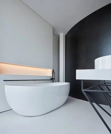 Penthouse z ogrodem na dachu, projekt Petr Janda Linka, Petr Janda