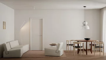 Minimalistyczne mieszkanie w Kijowie, projekt Hi atelier Hi atelier, Ihor Havrylenko, Ukraina