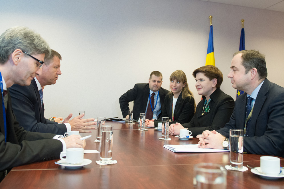 Premier Beata Szydło na szczycie Rady Europejskiej (fot. P. Tracz/KPRM)