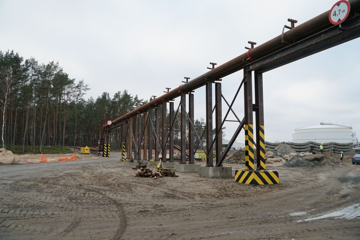 Świnoujście. Prace na budowie tunelu pod Świną 