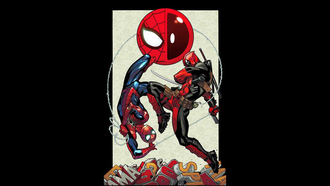 Comic-Con Spiderman vs Deadpool
